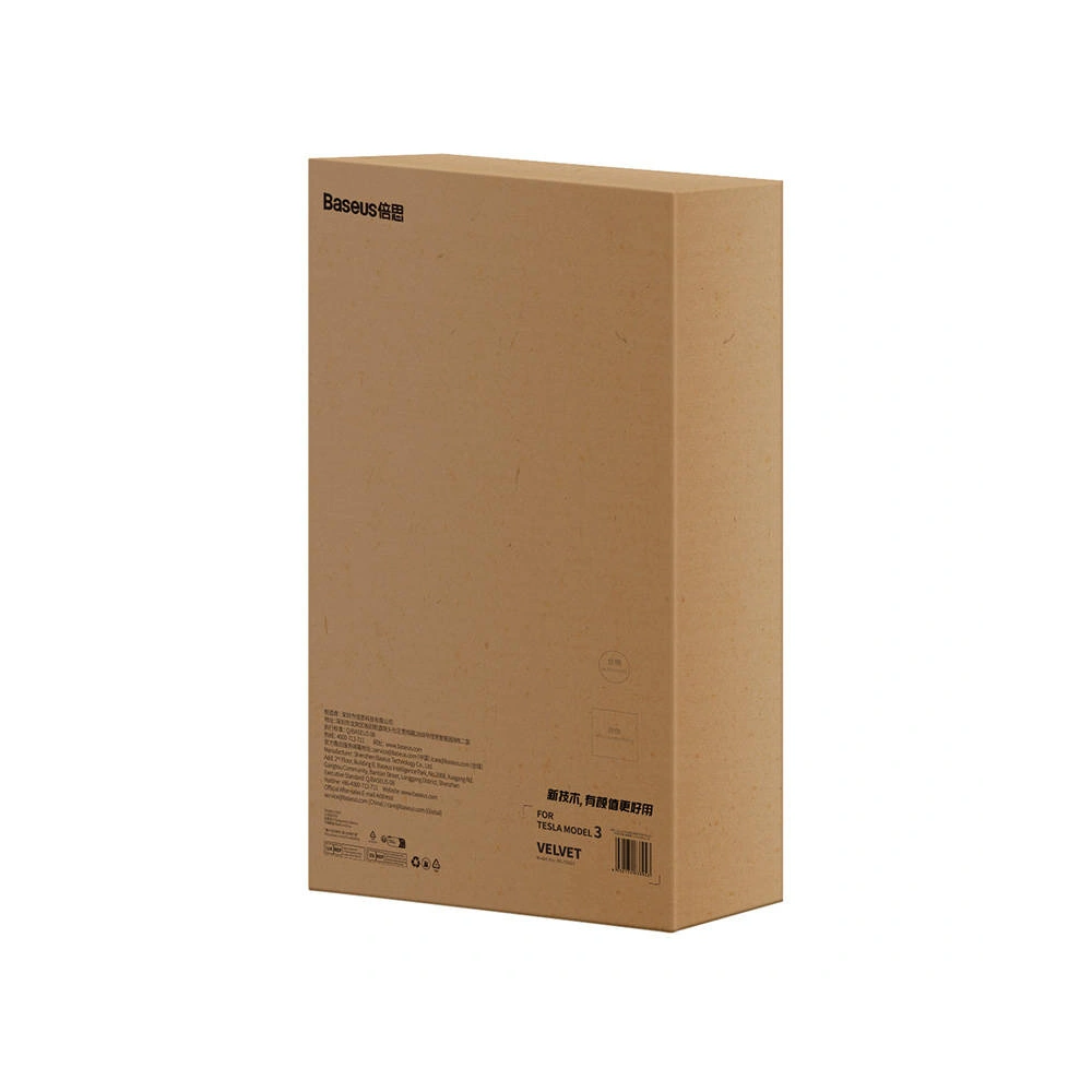 Hurtownia GSM - Covorase auto Baseus T-Space pentru Tesla, 9 piese (catifea neagră) - BSU4448 - {ean13} - Hurt