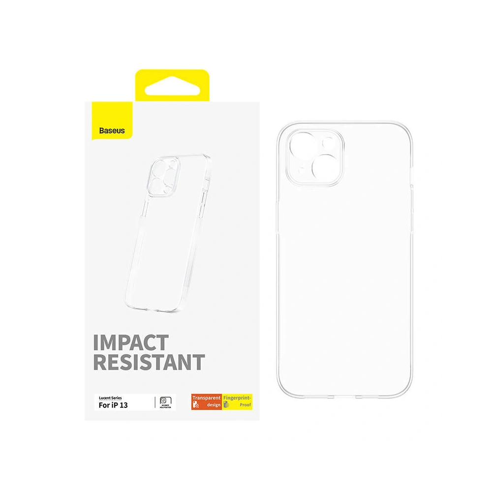 Hurtownia GSM - Etui Baseus OS-Lucent sorozat Apple iPhone 13 (Átlátszó) - BSU4449 - {ean13} - Hurt