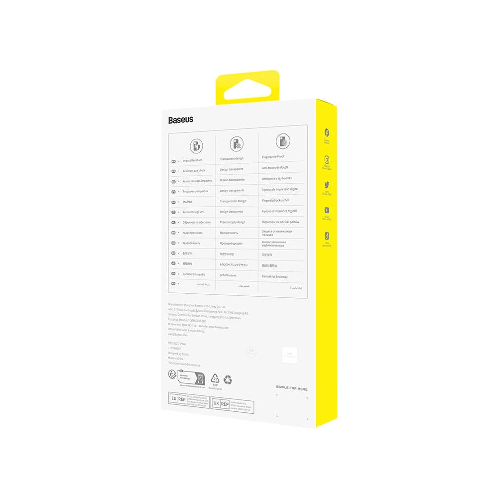 Hurtownia GSM - Etui Baseus OS-Lucent sorozat Apple iPhone 13 (Átlátszó) - BSU4449 - {ean13} - Hurt