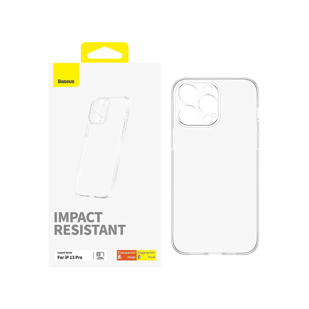 Hurtownia GSM - Etui Baseus OS-Lucent Series Apple iPhone 13 Pro (Transparent) - BSU4450 - {ean13} - Hurt