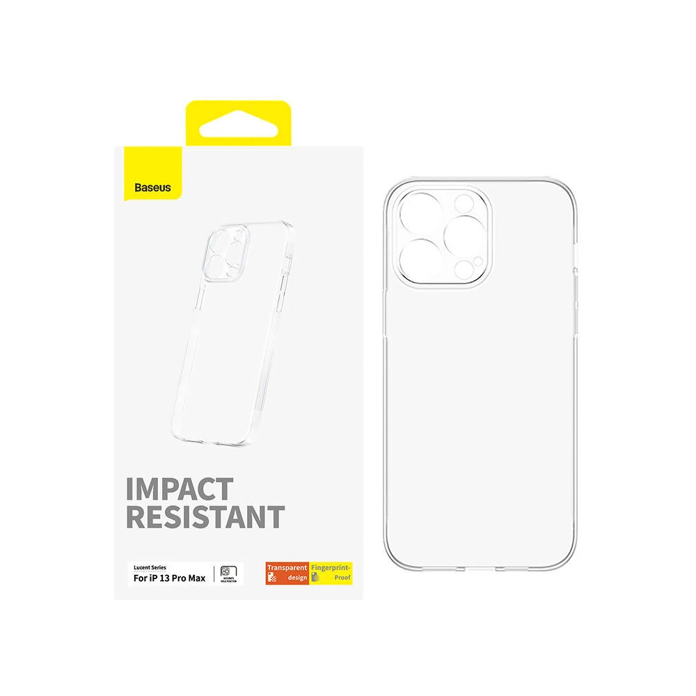 Hurtownia GSM - Etui Baseus OS-Lucent Series Apple iPhone 13 Pro Max (Transparent) - BSU4451 - {ean13} - Hurt