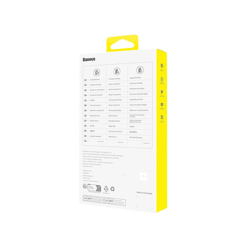 Hurtownia GSM - Etui Baseus OS-Lucent Series Apple iPhone 13 Pro Max (Przezroczysty) - BSU4451 - {ean13} - Hurt