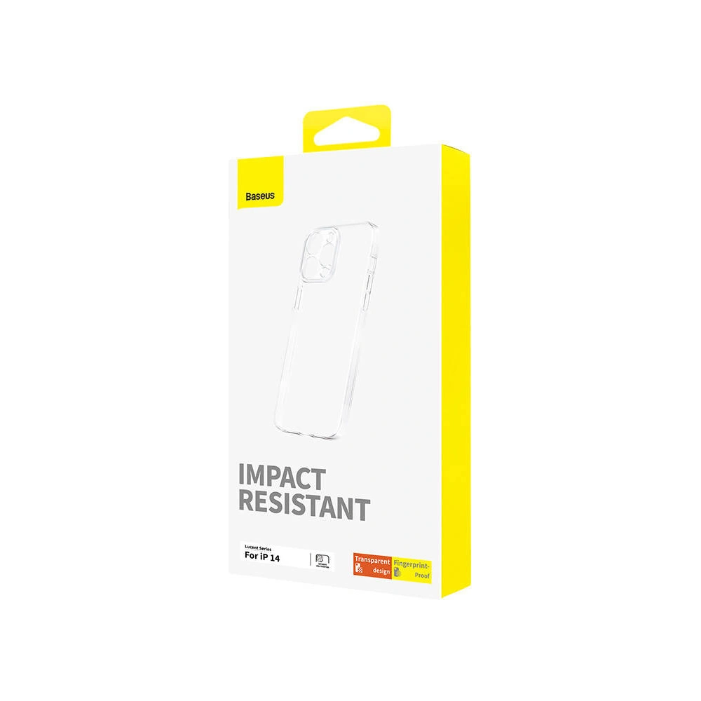 Hurtownia GSM - Etui Baseus OS-Lucent Sorozat Apple iPhone 14 (Átlátszó) - BSU4452 - {ean13} - Hurt