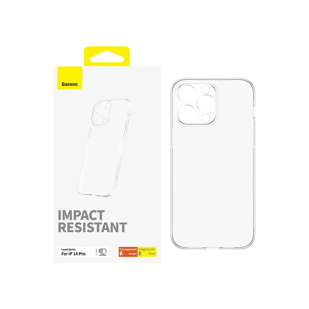 Hurtownia GSM - Etui Baseus OS-Lucent Series Apple iPhone 14 Pro (Transparent) - BSU4453 - {ean13} - Hurt