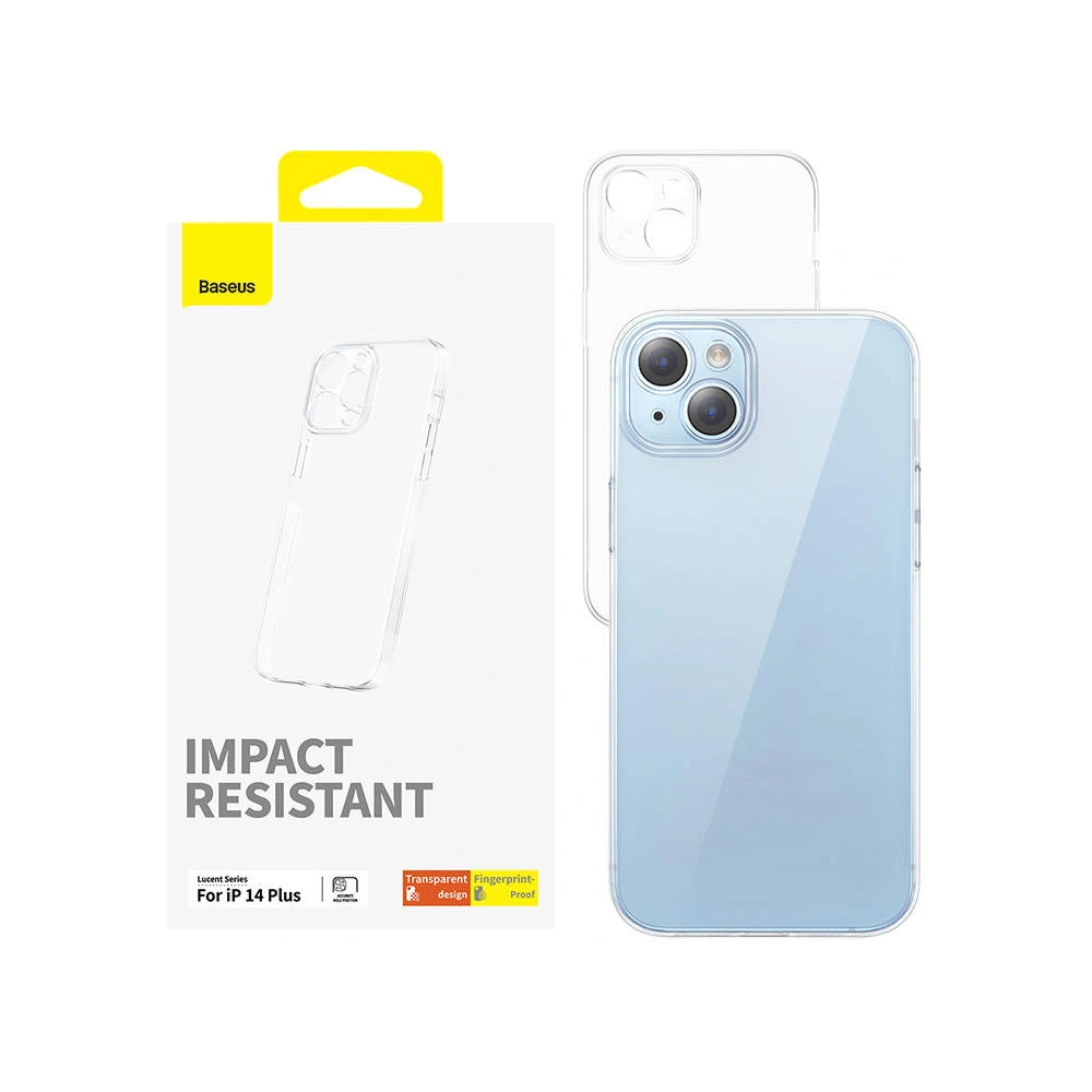 Wholesale Baseus OS-Lucent Series Apple iPhone 14 Plus / 15 Plus (clear) - BSU4454 - {ean13} - Hurt