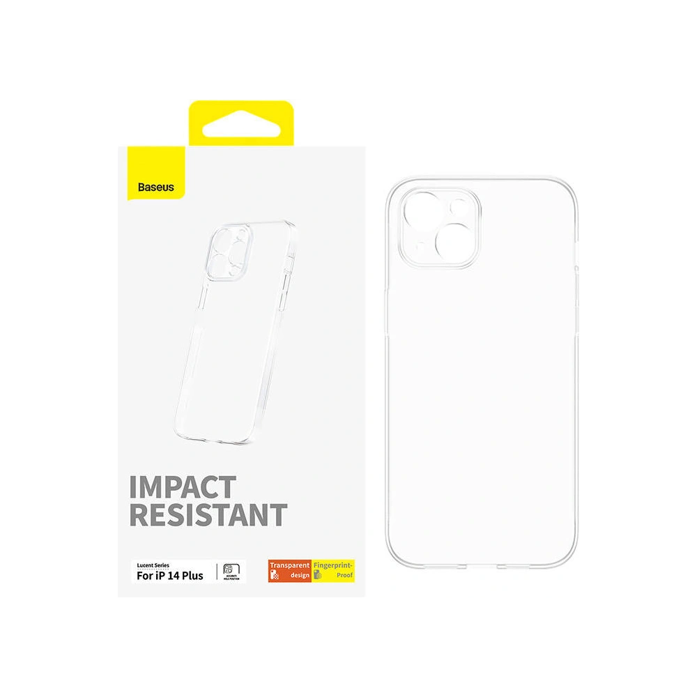 Hurtownia GSM - Etui Baseus OS-Lucent Sorozat Apple iPhone 14 Plus / 15 Plus (Átlátszó) - BSU4454 - {ean13} - Hurt