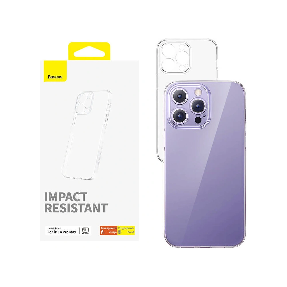Hurtownia GSM - Etui Baseus OS-Lucent Series Apple iPhone 14 Pro Max (Transparent) - BSU4455 - {ean13} - Hurt