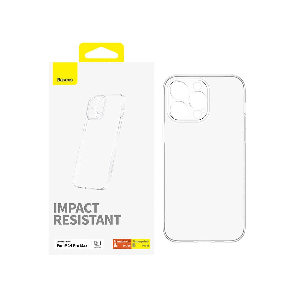 Hurtownia GSM - Etui Baseus OS-Lucent Series Apple iPhone 14 Pro Max (Transparent) - BSU4455 - {ean13} - Hurt