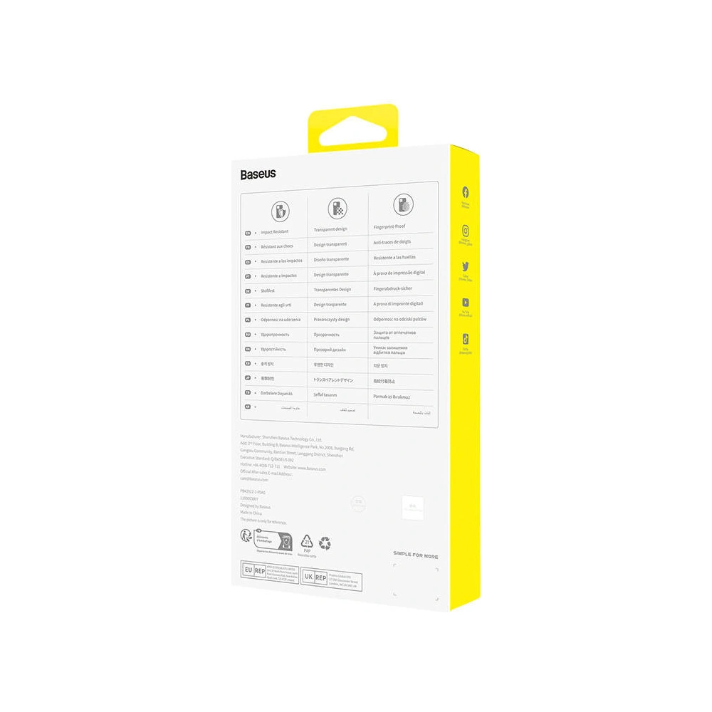 Hurtownia GSM - Etui Baseus OS-Lucent Series Apple iPhone 14 Pro Max (Transparent) - BSU4455 - {ean13} - Hurt