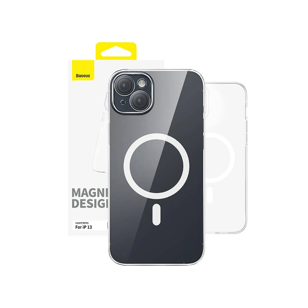Hurtownia GSM - Etui Baseus OS-Lucent Series MagSafe Apple iPhone 13 (Transparent) - BSU4456 - {ean13} - Hurt