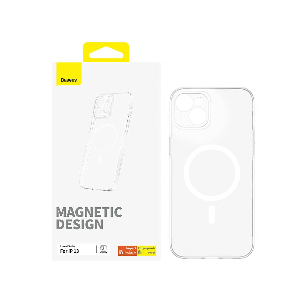 Hurtownia GSM - Etui Baseus OS-Lucent Series MagSafe Apple iPhone 13 (Průhledný) - BSU4456 - {ean13} - Hurt
