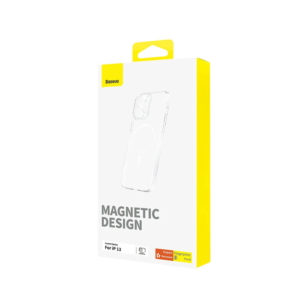 Hurtownia GSM - Etui Baseus OS-Lucent Series MagSafe Apple iPhone 13 (Transparent) - BSU4456 - {ean13} - Hurt