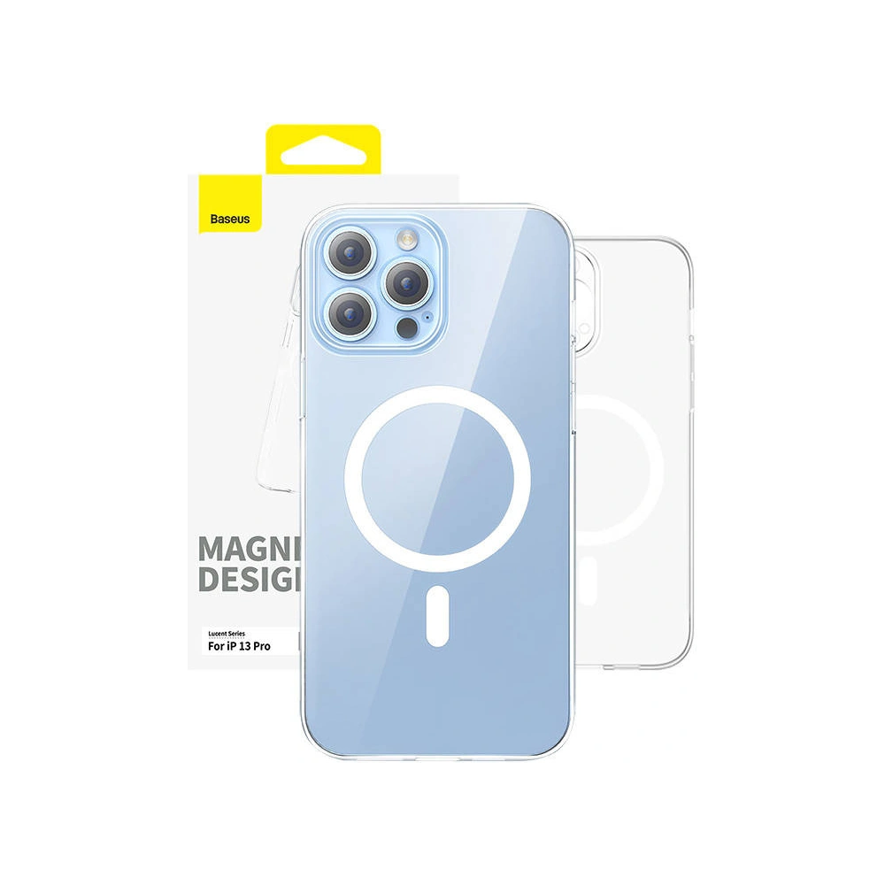 Hurtownia GSM - Etui Baseus OS-Lucent Series MagSafe Apple iPhone 13 Pro (Transparent) - BSU4457 - {ean13} - Hurt
