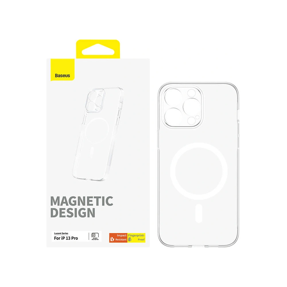 Hurtownia GSM - Etui Baseus OS-Lucent Series MagSafe Apple iPhone 13 Pro (Transparent) - BSU4457 - {ean13} - Hurt