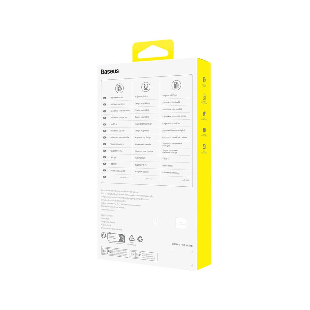 Hurtownia GSM - Etui Baseus OS-Lucent Series MagSafe Apple iPhone 13 Pro (Transparent) - BSU4457 - {ean13} - Hurt