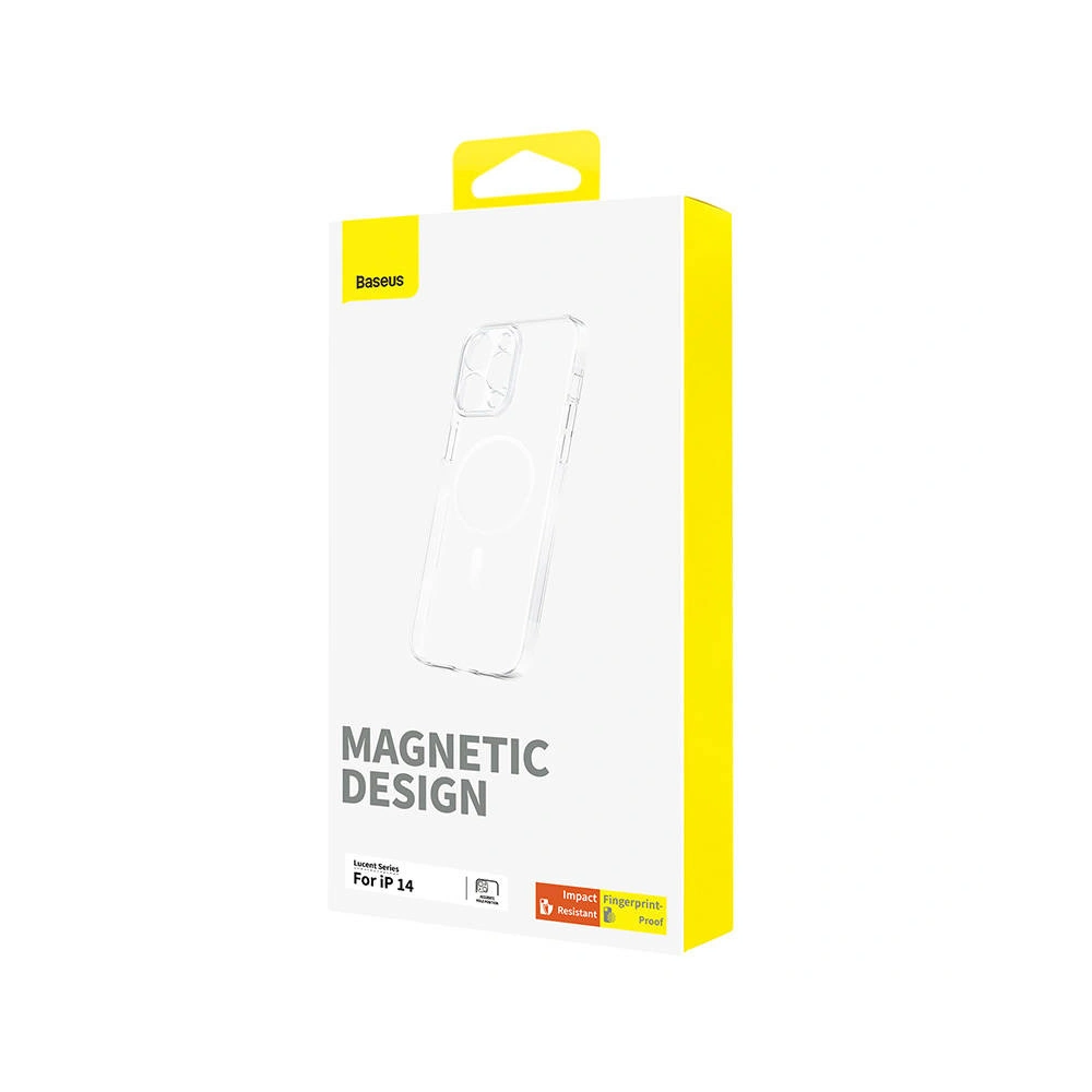 Hurtownia GSM - Etui Baseus OS-Lucent Series MagSafe Apple iPhone 14 (Transparent) - BSU4459 - {ean13} - Hurt