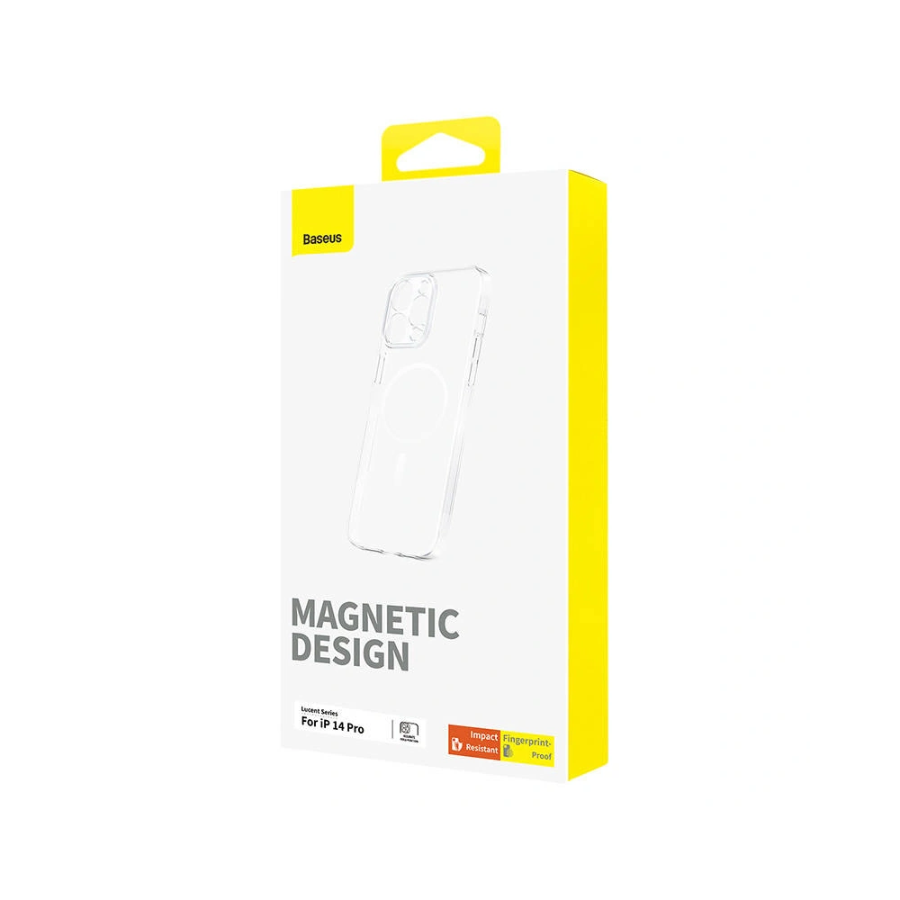 Wholesale Baseus OS-Lucent Series MagSafe Apple iPhone 14 Pro (clear) - BSU4460 - {ean13} - Hurt