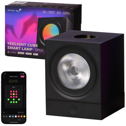 Hurtownia Yeelight - 6924922224853 - YLT107 - Świetlny panel gamingowy Yeelight Smart Cube Light Spot - Baza - B2B homescreen