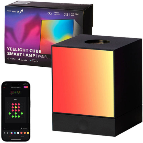 Hurtownia Yeelight - 6924922224846 - YLT108 - Świetlny panel gamingowy Yeelight Smart Cube Light Panel - Baza - B2B homescreen