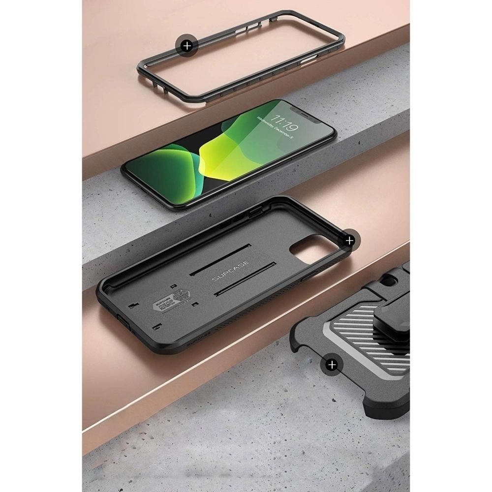 Hurtownia GSM - Etui Supcase Unicorn Beetle Pro Apple iPhone 11 Negru - SPC059BLK - {ean13} - Hurt