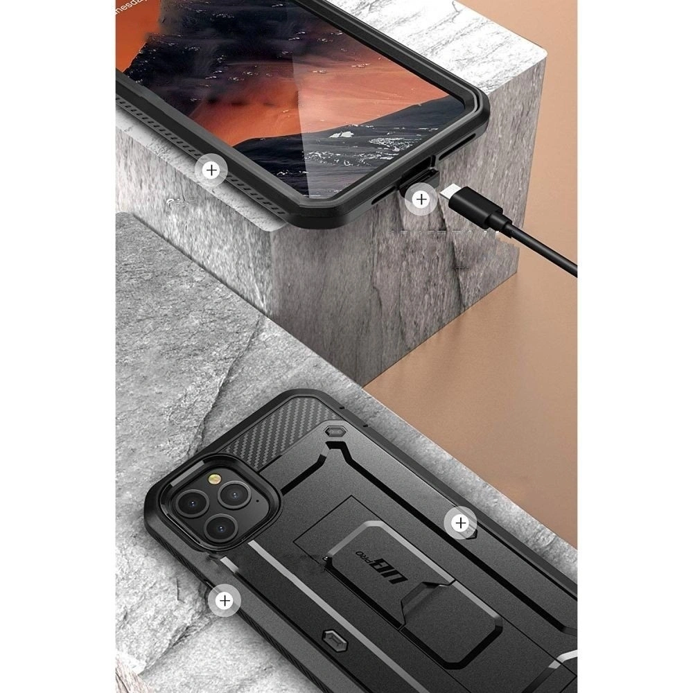 Hurtownia GSM - Etui Supcase Unicorn Beetle Pro Apple iPhone 11 Pro Max černé - SPC061BLK - {ean13} - Hurt