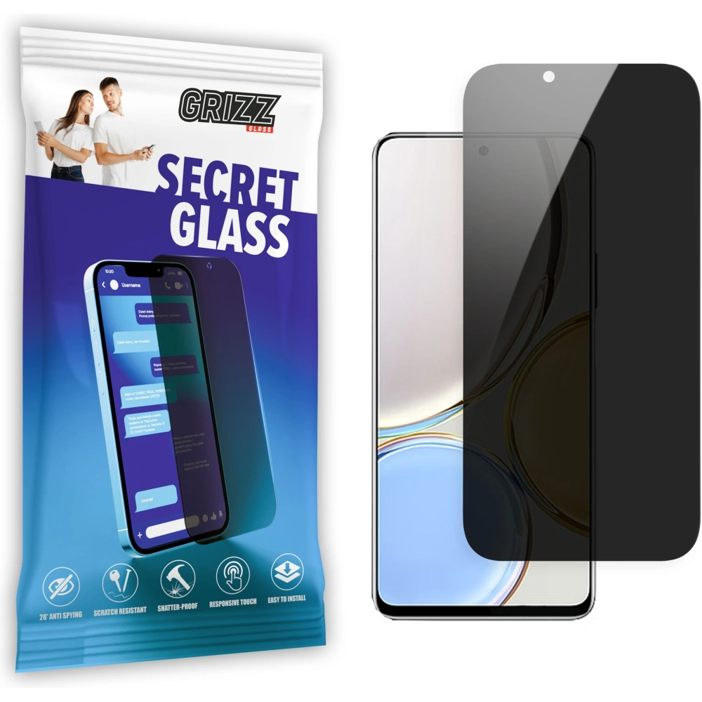 Szkło prywatyzujące GrizzGlass SecretGlass do Honor X9 4G