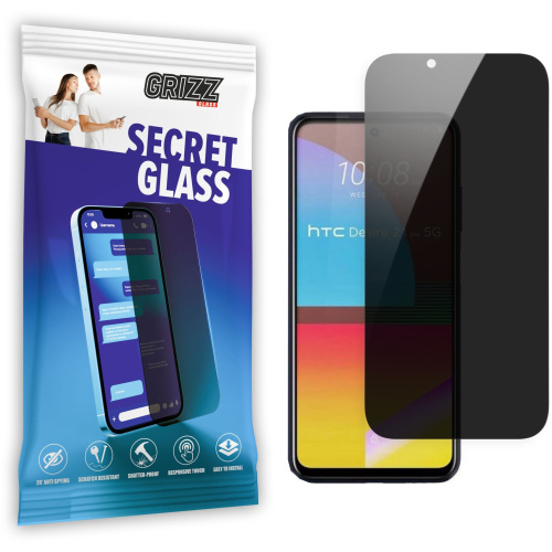 Hurtownia GrizzGlass - 5904063572922 - GRZ5433 - Szkło prywatyzujące GrizzGlass SecretGlass do HTC Desire 21 Pro 5G - B2B homescreen