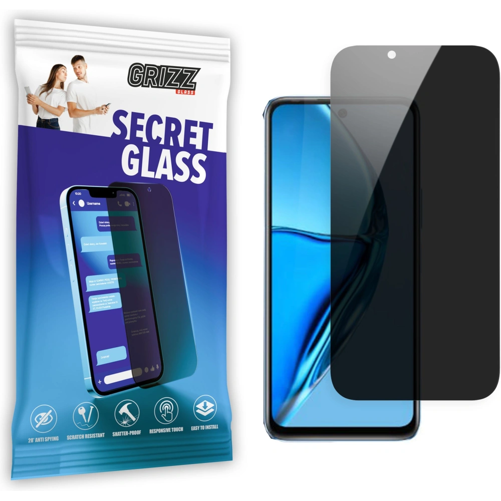 Hurtownia GSM - Szkło prywatyzujące GrizzGlass SecretGlass do Infinix Hot 20 - GRZ5463 - {ean13} - Hurt