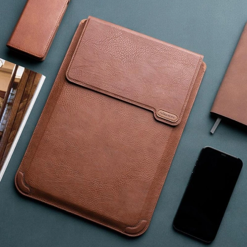 Etui wodoodporne na laptop Nillkin Versatile Water Ripple 14 cali Brązowy