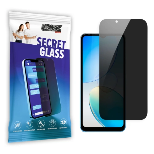 Matowe szkło prywatyzujące GrizzGlass SecretGlass do Infinix Note 12i