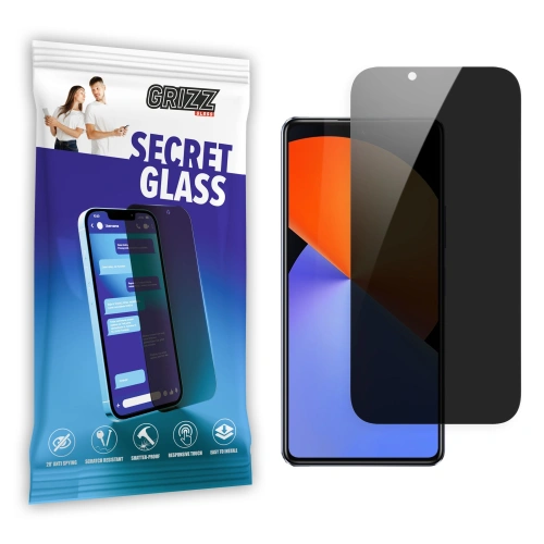 Matowe szkło prywatyzujące GrizzGlass SecretGlass do Infinix Note 30 Pro