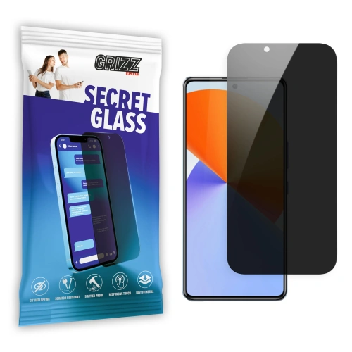 Matowe szkło prywatyzujące GrizzGlass SecretGlass do Infinix Note 30 VIP
