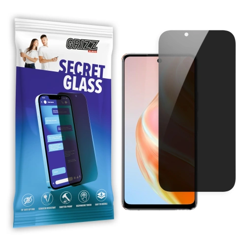 Matowe szkło prywatyzujące GrizzGlass SecretGlass do Infinix Zero 5G