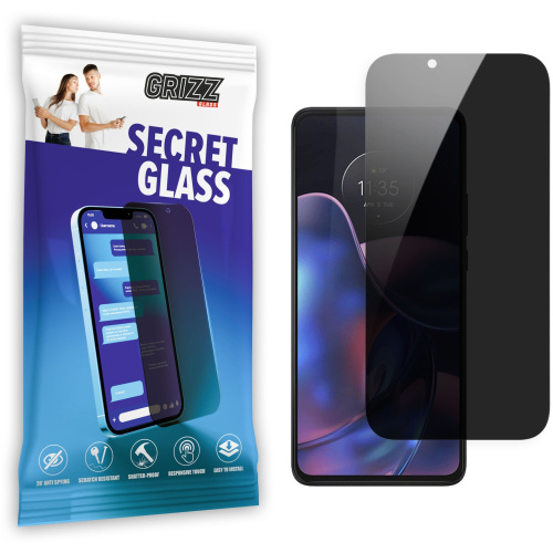 Hurtownia GrizzGlass - 5904063573462 - GRZ5488 - Szkło prywatyzujące GrizzGlass SecretGlass do Motorola Edge (2022) - B2B homescreen