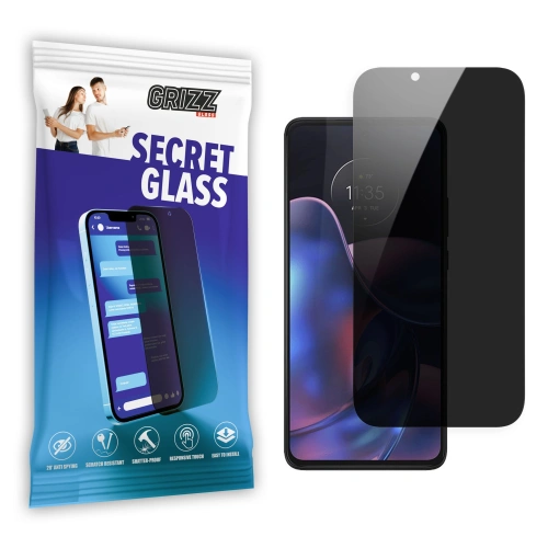 Matowe szkło prywatyzujące GrizzGlass SecretGlass do Motorola Edge 20 Pro 5G