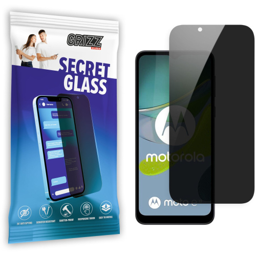 Hurtownia GrizzGlass - 5904063573486 - GRZ5490 - Szkło prywatyzujące GrizzGlass SecretGlass do Motorola Moto E13 - B2B homescreen