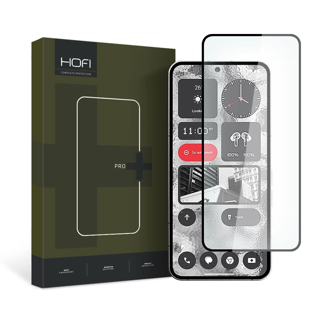 Hurtownia GSM - Gehärtetes Glas Hofi Glass Pro+ Nothing Phone 2 Schwarz - HOFI393 - {ean13} - Hurt