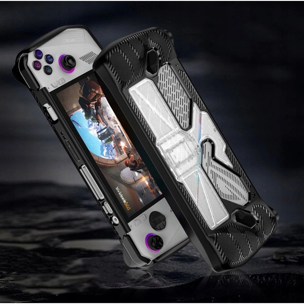 Hurtownia GSM - Etui Tech-Protect Defense Asus Rog Ally Negru/Clear - THP2116 - {ean13} - Hurt