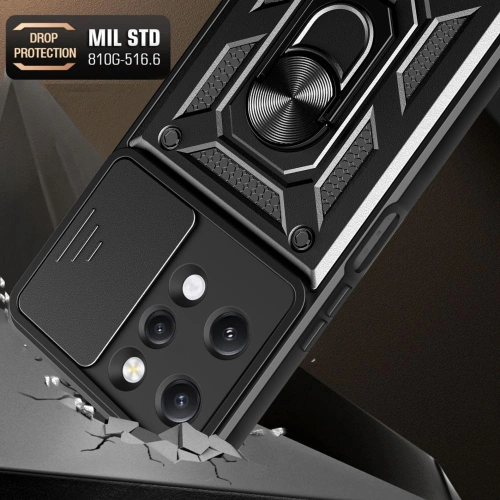 Etui Tech-Protect CamShield Pro Xiaomi Redmi 12 Black