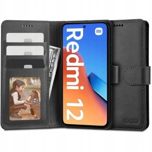 Hurtownia GSM - Etui Tech-Protect Wallet Xiaomi Redmi 12 Fekete - THP2118 - {ean13} - Hurt