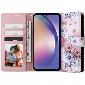 Hurtownia GSM - Etui Tech-Protect Wallet Xiaomi Redmi Note 12s Kvetoucí květina - THP2122 - {ean13} - Hurt
