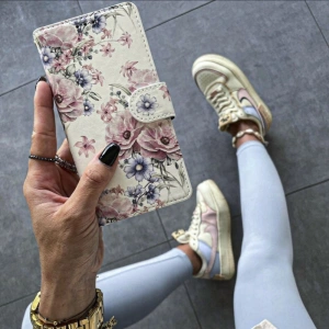 Hurtownia GSM - Etui Tech-Protect Wallet Xiaomi Redmi Note 12s Kvetoucí květina - THP2122 - {ean13} - Hurt