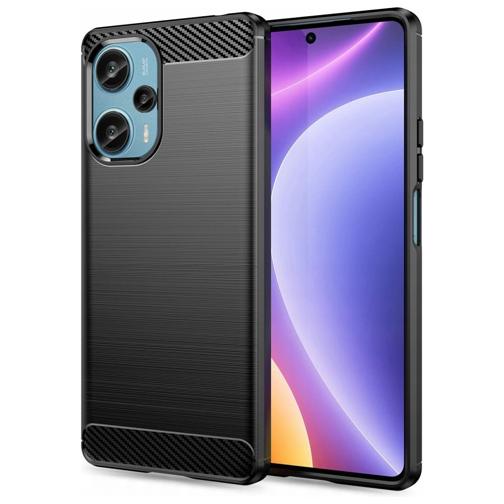 Hurtownia GSM - Tech-Protect Xiaomi Case TPUCarbon POCO F5 Schwarz - THP2123 - {ean13} - Hurt