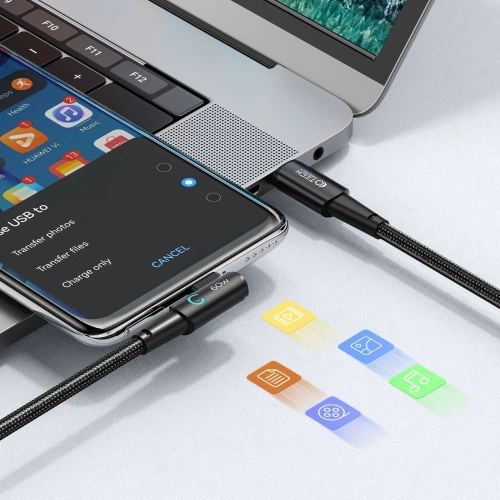 Kabel Tech-Protect Ultraboost L USB-C/USB-C 60W 6A 100cm Grey