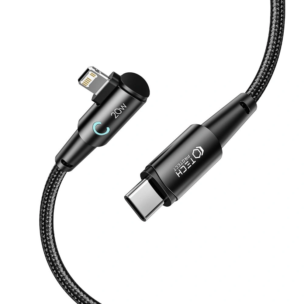 Hurtownia GSM - Kabel Tech-Protect Ultraboost L USB-C/Lightning PD 20W 3A 100cm Šedý - THP2126 - {ean13} - Hurt