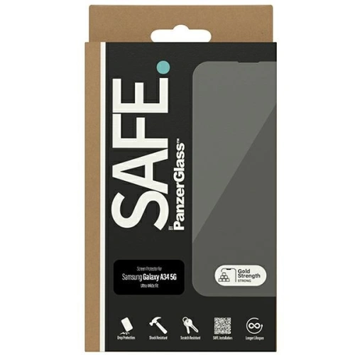 Szkło hartowane SAFE by PanzerGlass Samsung Galaxy A34 5G SAFE95454