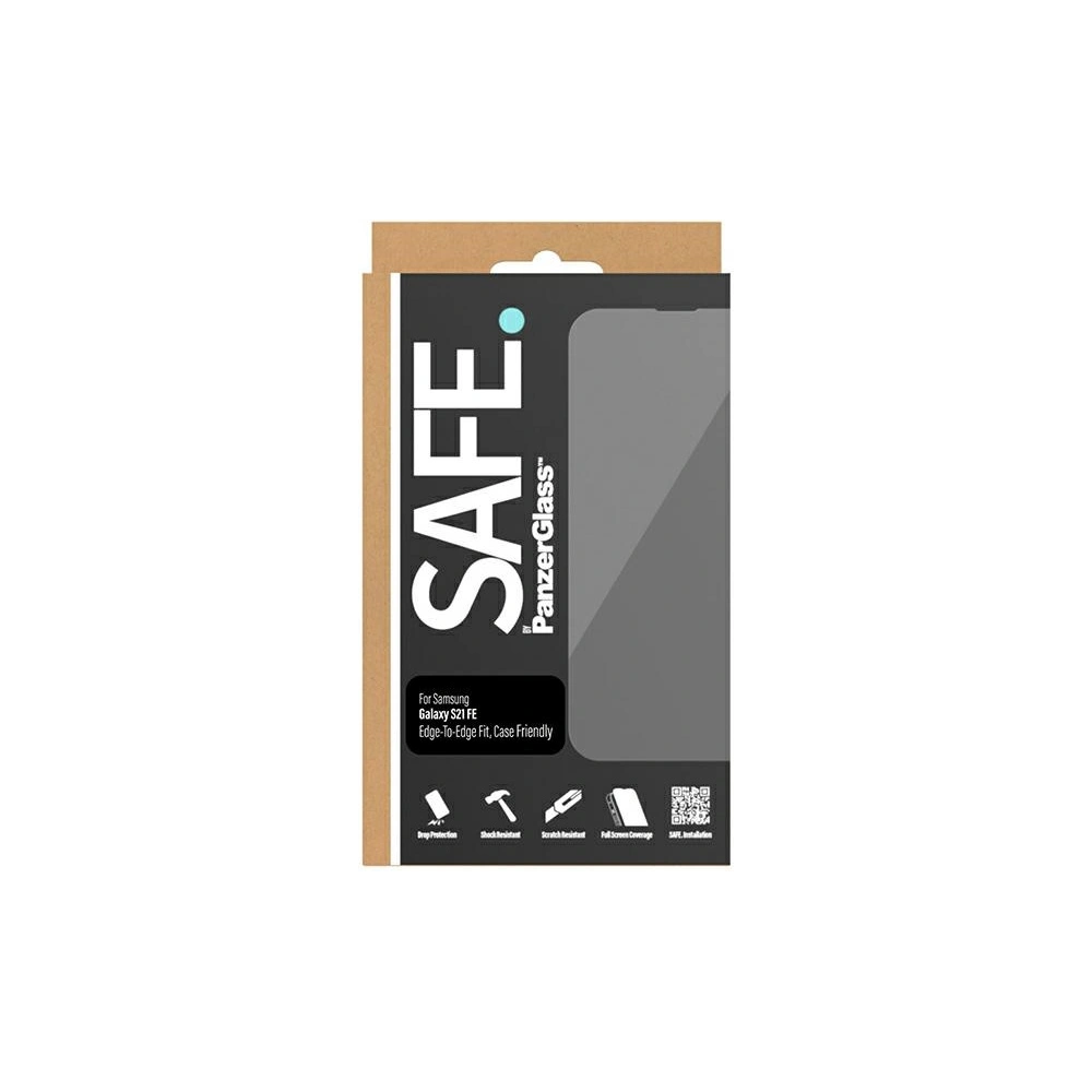 Hurtownia GSM - Tvrzené sklo SAFE od PanzerGlass Samsung Galaxy S21 FE E2E Case Friendly černé/black SAFE95100 - PZG420 - {ean13} - Hurt