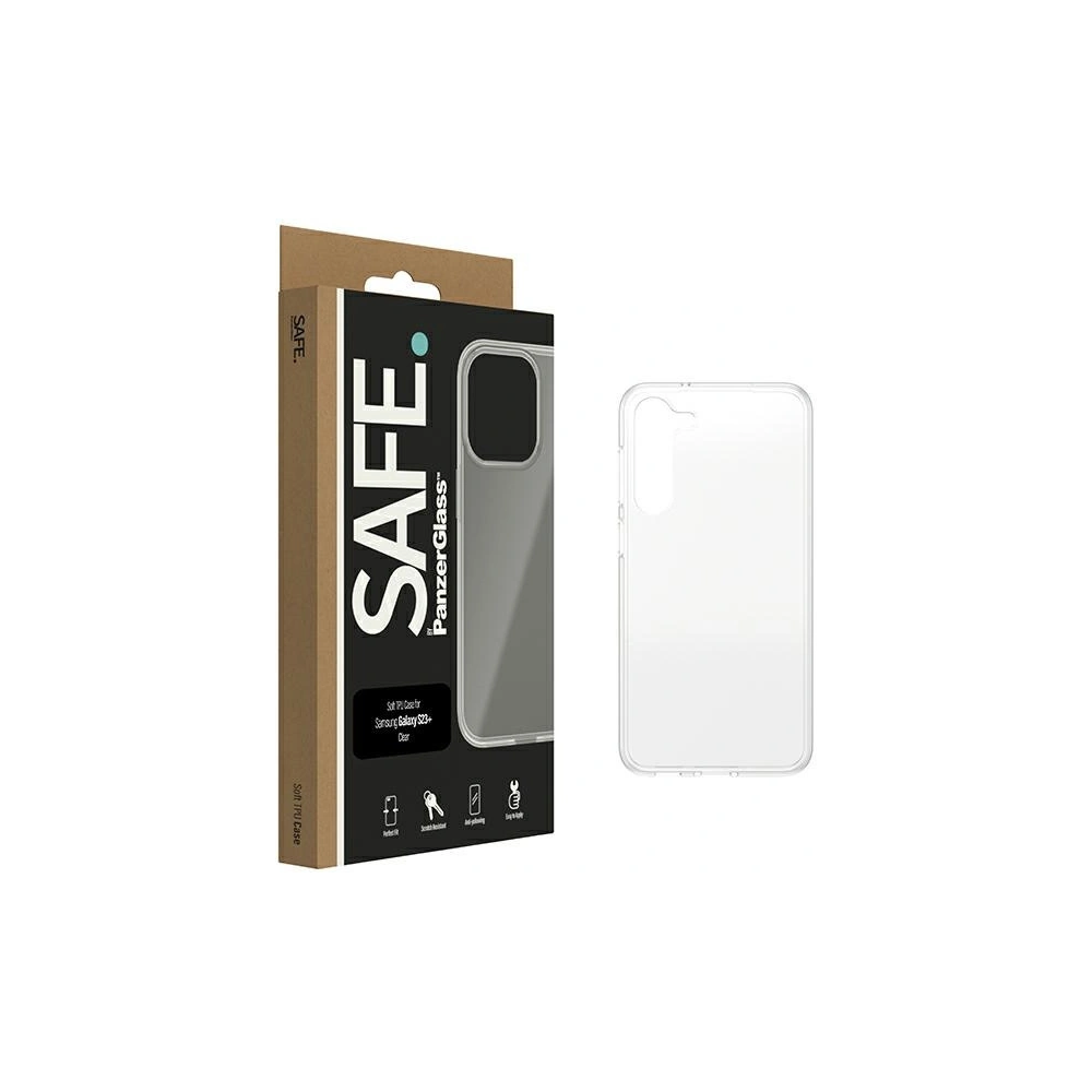Hurtownia GSM - Etui SAFE od PanzerGlass Hardcase Samsung Galaxy S23+ Plus průhledný/clear SAFE95321 - PZG425 - {ean13} - Hurt