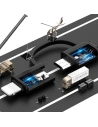 Wholesale USAMS U1 US-SJ192 2in1 USB-A/Lightning/microUSB Cable 1m black - USA983 - {ean13} - Hurt