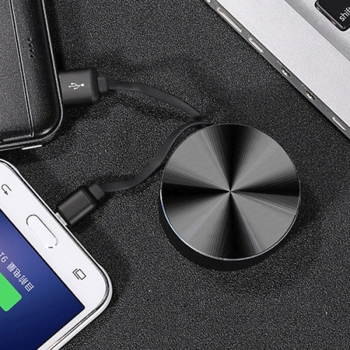 Kabel zwijany USAMS U-Bin US-SJ163 USB-A/microUSB 2A 1m czarny/black